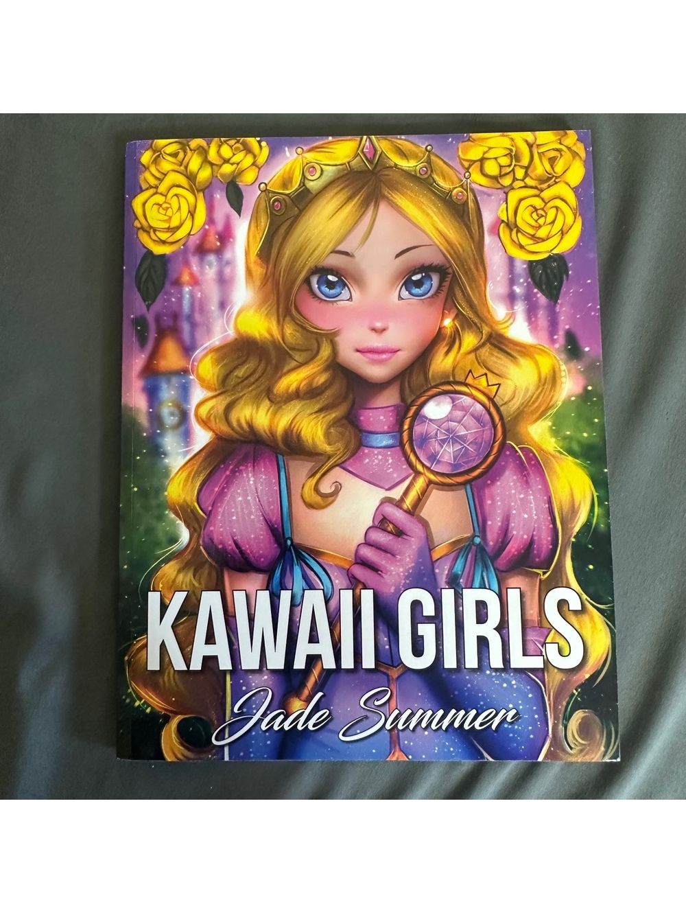 Kawaii Girls Coloring Book By Jade Summer